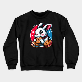 Rabbit-taste the biscuit Crewneck Sweatshirt